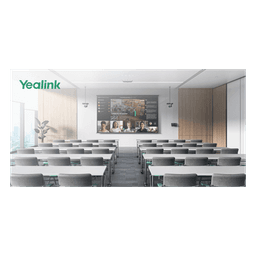 Sistema de Videoconferencia Yealink MVCS90 para Microsoft Teams Rooms ideal para Salas Grandes con Seguimiento Inteligente y Audio Profesional.