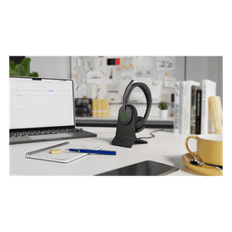 Auriculares estéreo Yealink BH74 edición MS con base de carga / Bluetooth 5.3 con adaptador USB C&A / Cancelación activa de ruido / 32 horas de conversación