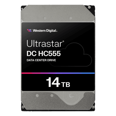 Disco Duro Empresarial WD Ultrastar HC555 14 TB | SATA 6Gb/s | 7200 RPM | 3.5"