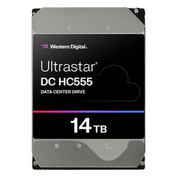 Disco Duro Empresarial WD Ultrastar HC555 14 TB | SATA 6Gb/s | 7200 RPM | 3.5"