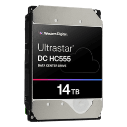 Disco Duro Empresarial WD Ultrastar HC555 14 TB | SATA 6Gb/s | 7200 RPM | 3.5"