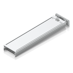 Bandeja SSD M.2 NVMe / PCIe Gen3 x2 / 5 Tamaños 2230-22110 / Aluminio y Acero / 123.4 x 31.1 x 11.2 mm (4.9 x 1.2 x 0.4 in)