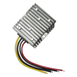 Convertidor DC-DC / 12V a 24V / 240W / 10A / Eficiencia 93% / IPX7 / Protecciones Múltiples / Industrial
