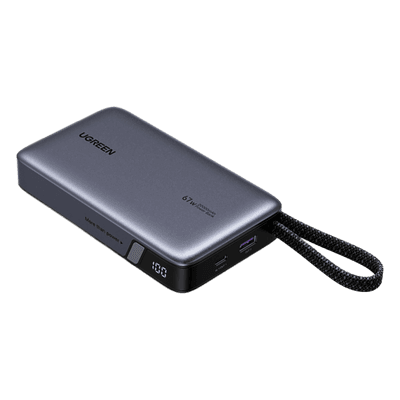 Power Bank / 20000mAh 72Wh / Salida 67W USB-C / PPS 5-21V 3.2A / UFCS 33W / Carga Rápida 65W / PC+ABS V-0