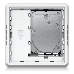 NVR Compacto IP / 6 Canales 4K / Switch PoE 6 Puertos GbE 40W / HDD 3.5" 24TB / HDMI Viewport / 220 x 220 x 47 mm (8.7 x 8.7 x 1.9 in)