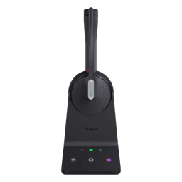 Diadema Inalámbrica Empresarial / DECT y Bluetooth 5.2 Simultáneo / Acoustic Shield 2.0 con 3 Micrófonos / 32 Horas de Conversación / Compatible UC