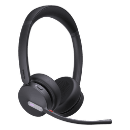 Diadema Inalámbrica Empresarial / DECT y Bluetooth 5.2 Simultáneo / Acoustic Shield 2.0 con 3 Micrófonos / 32 Horas de Conversación / Compatible UC