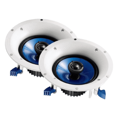 Bocinas de Plafón | 2 Vías | Residenciales | Woofer 6.5" | 110W | 8 Ohms | Color Blanco | Par