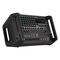Mezcladora de Audio Amplificada | 12 Canales | Amplificador de Alta Eficiencia 2x630W | Efectos Integrados | 4/8 Ohms