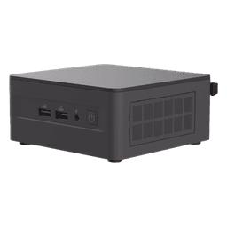 Mini PC NUC Barebone / Core i5 -1340P / WiFi 6E y 2.5 GbE / Bluetooth / No incluye Memoria RAM, SSD y S.O. /  Incluye Fuente