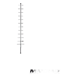 Antena Base, Direccional, Rango de Frecuencia  896 - 970 MHz