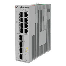 Switch Industrial PoE+ / 8 Puertos Gigabit / 2 SFP + 2 SFP+ 10G / Riel DIN / Redundancia 1+1 / -40 a 75°C / IP40