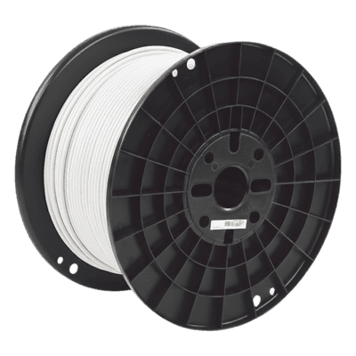Bobina de Cable UTP / Cat6A / 23 AWG / CMP Plenum / 305 m (1000 pies) / Blanco