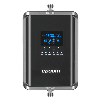 Amplificador de Señal Celular / 5G Pentabanda / 1000 m² (10763.9 ft²) / 70 dB Ganancia / VoLTE / Múltiples Operadores