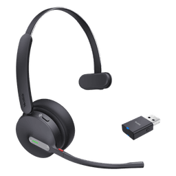 Diadema Inalámbrica WH64 Hybrid Mono de Yealink con Certificación Teams y Busylight Integrado