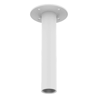 Soporte de Techo / Carga Máxima 10 kg / Aluminio / Base 140 mm / Color Blanco / Certificaciones EAC UL CE FCC