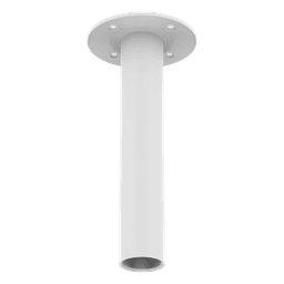 Soporte de Techo / Carga Máxima 10 kg / Aluminio / Base 140 mm / Color Blanco / Certificaciones EAC UL CE FCC