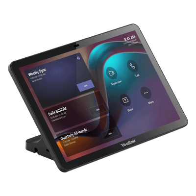 Tableta de Control CTP25 de Yealink Para Salas de Reuniones con Pantalla IPS de 10.1” y PoE Integrado