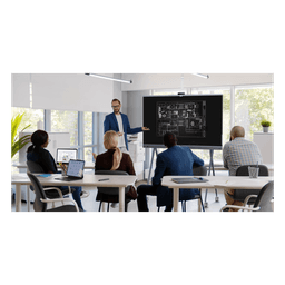 Yealink MeetingBoard 65 Pro, Centro de Colaboración Inteligente con IA, 4K UHD, Android 13, Micrófonos Integrados y Cámara Ultra Gran Angular