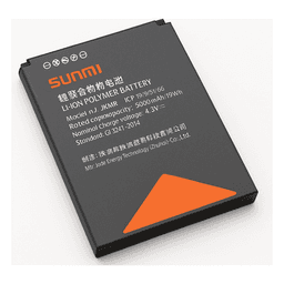 Batería de Repuesto / Polímero Li-Ion / 5000 mAh / 4.3 V / Certificación ICP
