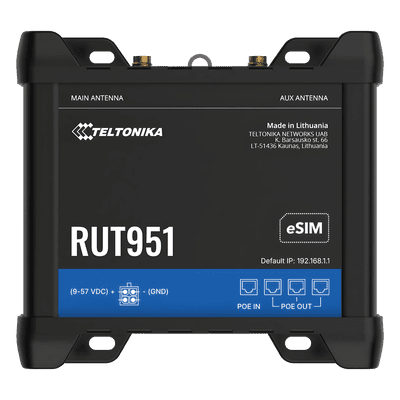Router PoE 4G Industrial con VPNs Avanzadas / Dual SIM / Soporta eSIM / Gestión Remota (Opcional RMS)