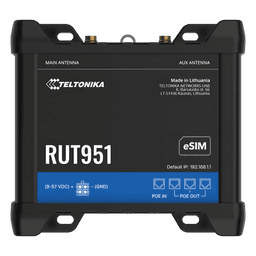 Router PoE 4G Industrial con VPNs Avanzadas / Dual SIM / Soporta eSIM / Gestión Remota (Opcional RMS)