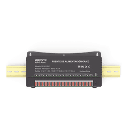 Fuente de Poder / 16 Canales / Salida Ajustable 12/13.5/15 Vcc / 16 A / 48 W / Montaje en Pared / -20°C a 70°C