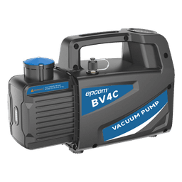 Bomba de Vacío / Vacío Final 150 Micrones / Caudal 4 CFM (114 L/min) / Potencia 1/4 HP / Doble Voltaje 110V/230V / Puerto 1/4 SAE
