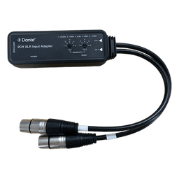 Extensor de Audio Dante® | 2CH XLR Input Adapter | Entrada XLR Balanceada/No Balanceada 2 Canales | Salida Digital Dante® 2CH | Latencia Configurable 1, 2 o 5 ms | Ancho de Banda 100M | Compatible con HDMI 1.4 | Protección ESD IEC 61000-4-2