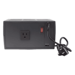 Regulador De Voltaje para Línea Blanca de 2500VA/1500W, Entrada NEMA 5-15P, Con 1 Salida NEMA 5-15R y Supresión de Picos a 245 Joules, Temporizador de Retardo
