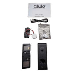 Videoportero IP ALULA / 1080P HD / 2MP / 140° Campo Visión / Visión Nocturna 4.9 m (16 ft) / Audio Bidireccional / IP55 / Wi-Fi 2.4GHz / Micro SD 128GB