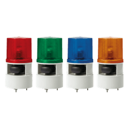 Baliza Indicadora con Bocina / LED Azul / 5 Tonos 105 dB / 4 Patrones Destello / 12-24 VCD / -30 °C a +50 °C
