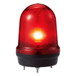 Torreta LED Industrial / 4 Patrones Destello / Rojo / 12-24 VCD / IP65 / -30°C a +50°C