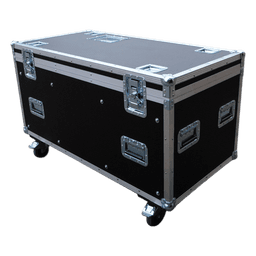 Flight Case para Barras Colgantes / Capacidad 16 Barras / Diseño Compacto / Interior Personalizable / Asas Ergonómicas / Compatible Serie NT