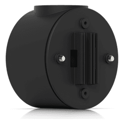 Caja de Conexiones Antimanipulación / Cámaras Dome y Turret / Conduit 3/4" / Montaje Superficie, Poste y Colgante / Aluminio y Policarbonato / Compatible UVC-G5/G6