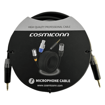 Cable 3.5mm a 3.5mm, conectores color negro MTP3C-BG, length 2m