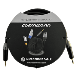 Cable 3.5mm a 3.5mm, conectores color negro MTP3C-BG, length 2m