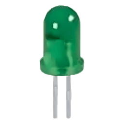 LED Verde / 568 nm / T-1 3/4 (5 mm) / Difuso / 3.5V a 14V / -40°C a +70°C