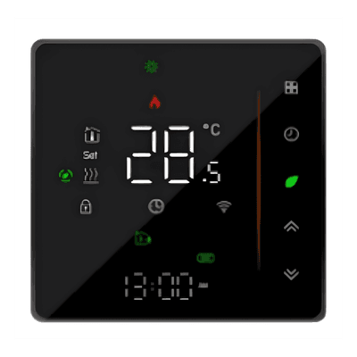 Termostato con tecnología inalámbrica ZigBee 4PIPE V Fancoil / 110 - 120VCA