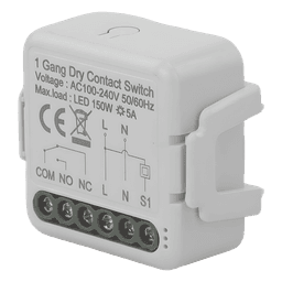 ZigBee Modulo switch relevador salida de Contacto Seco /  100-240V / 5A / 150W LED 