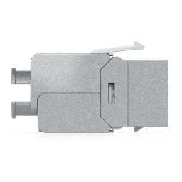 Keystone Jack Cat6A Tipo Toolless para Terminación sin Herramientas, Instalación Snap-In en Patch Panel, Paquete con 12 Piezas