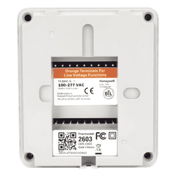 Termostato Comercial / Alimentación 100-277 VAC / BACnet MS/TP y Modbus RTU / Pantalla Táctil 2.4" / Control Fan Coil 2/4 Tubos