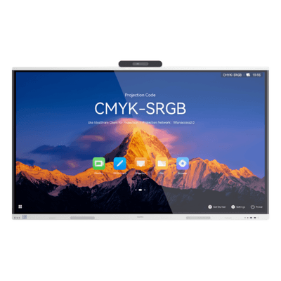 Pantalla Interactiva IdeaHub S3 para Colaboración Inteligente / 65” / Doble Cámara 4K / Harmony OS / Wi-Fi 6 / 24 Micrófonos / BYOM / Enfoque Automático / Baffle acústico / Gestión desde la nube