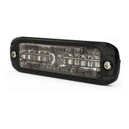 Luz de Advertencia LED Exterior / 18 LEDs / Tricolor Rojo-Azul-Blanco / Montaje Superficial / 12-24 VDC / 9-36 VDC / Óptica 360°