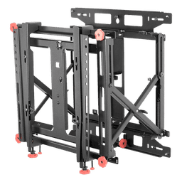 Soporte Video Wall LCD / Liberación Rápida / 46"-60" / Ajuste XYZ 1.5" / VESA 600x400 mm / Carga 56.8 kg (125 lb)