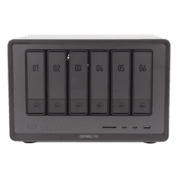 NAS UGREEN NASync DXP6800 Pro / Intel Core i5-1235U 10 Núcleos / 6 Bahías SATA + 2 M.2 NVMe / 2 Puertos Thunderbolt 4 / 2 Puertos 10GbE / 8K HDMI / PCIe 4.0 x4 / DDR5 Hasta 64GB / Compatibilidad Multiplataforma