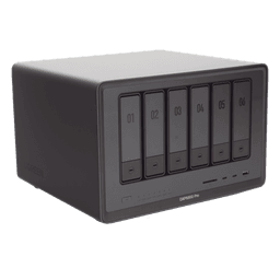 NAS UGREEN NASync DXP6800 Pro / Intel Core i5-1235U 10 Núcleos / 6 Bahías SATA + 2 M.2 NVMe / 2 Puertos Thunderbolt 4 / 2 Puertos 10GbE / 8K HDMI / PCIe 4.0 x4 / DDR5 Hasta 64GB / Compatibilidad Multiplataforma