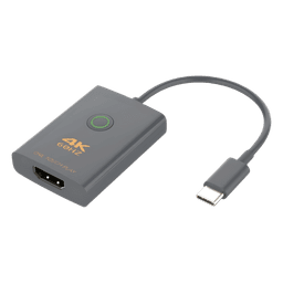 Adaptador USB-C a HDMI con Seguridad de Un Clic | Resolución 4K Ultra HD 60Hz | HDMI 2.0b 18 Gbps | DP 1.2a | Silenciamiento de Video Instantáneo | Protección ESD ±8kV | Audio 7.1 Canales | Compatibilidad Universal
