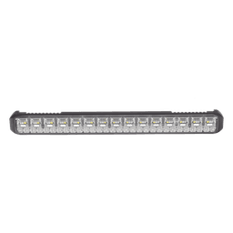 Luz Auxiliar de 45 LED, Top Rojo, Tricolor Rojo/Azul/Blanco, 11.42", Lente Transparente, SAE