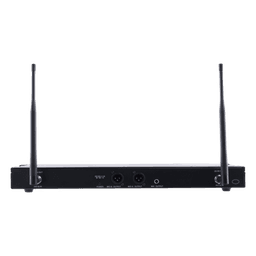 Receptor Inalámbrico Dual Canal / U-Band Digital / 4 Bandas 470-830 MHz / Modulación pi/4-DQPSK / Pantalla TFT-LCD 2.2" / Anti-Interferencia ID Code Pilot / Salidas Balanceadas y Desbalanceadas / Ecualización Ajustable